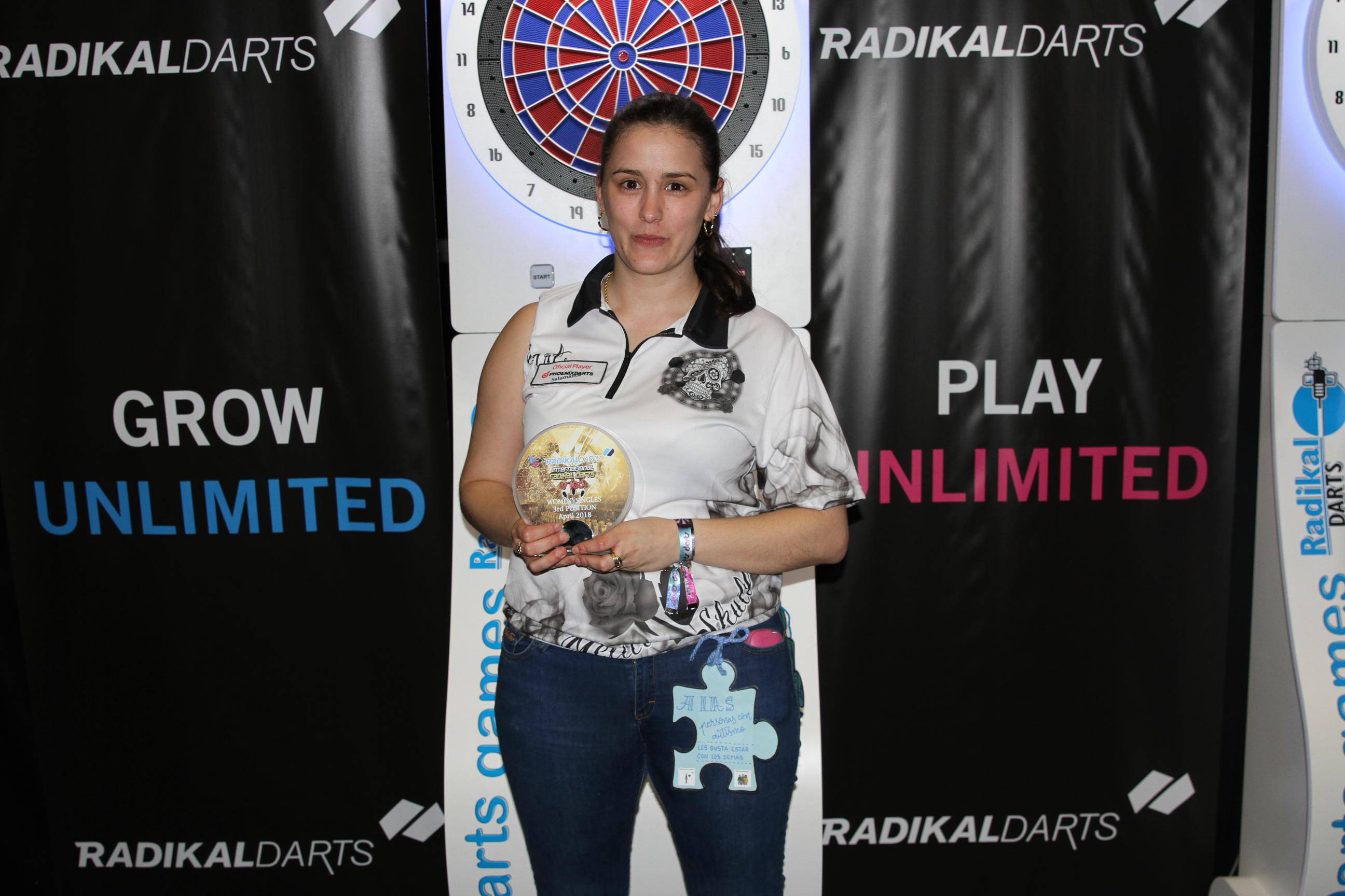 Internacional Radikal Darts Tamara 3º Clasificada Individuales Femenino